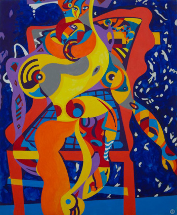 Женщина в кресле